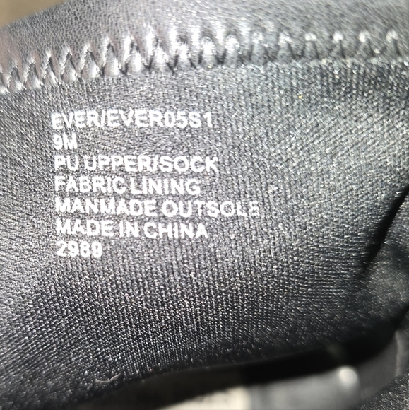 Steve Madden Ever Retro Y2K Inspired Platform Boots Black Ankle Bootie Size 9 - Picture 9 of 10